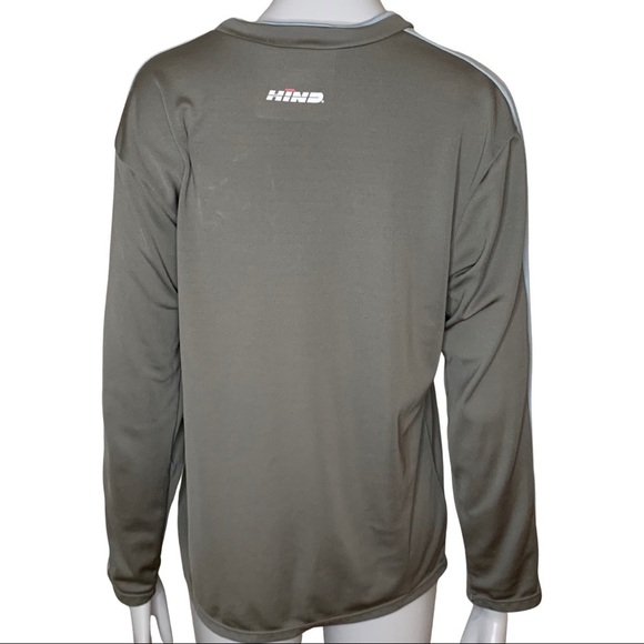 HIND Set of 2 Vintage Athletic Tops Long Sleeve Running Workout Size Medium - Picture 9 of 15